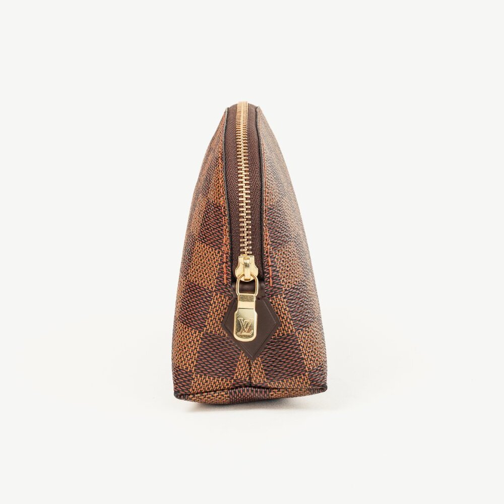 Louis Vuitton Brown Damier Ebene Cosmetic Pouch N47516 - Picture 3 of 11
